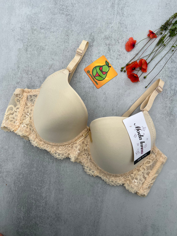 سوتین اسفنجی زیر تور دار